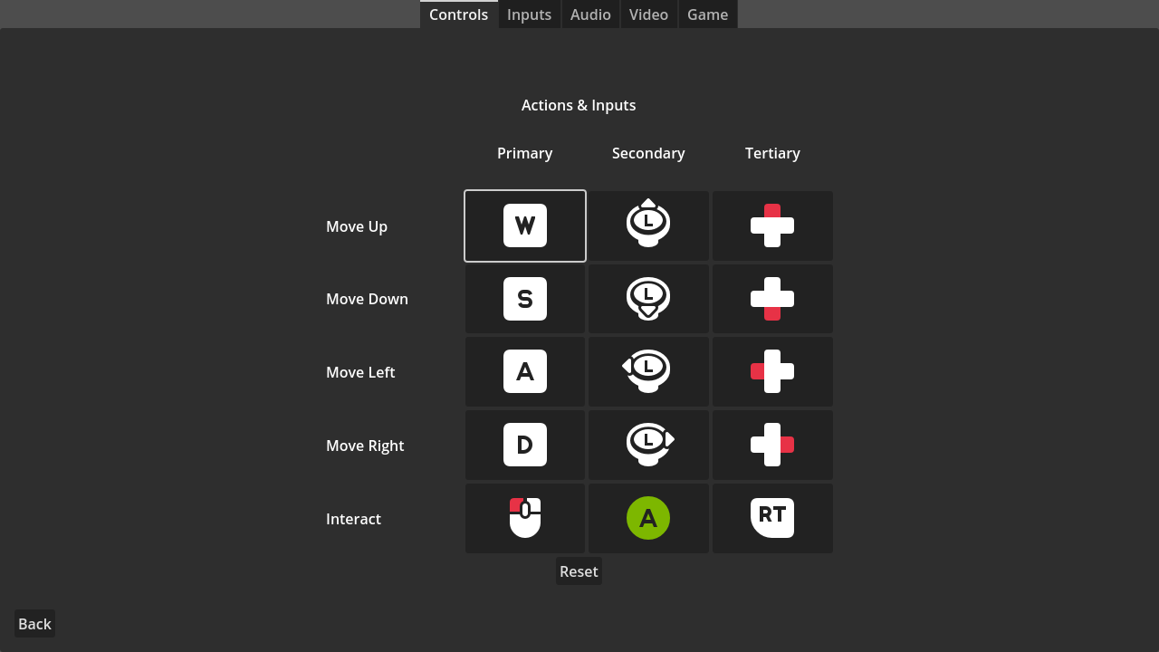 Input List - Icons Filled
