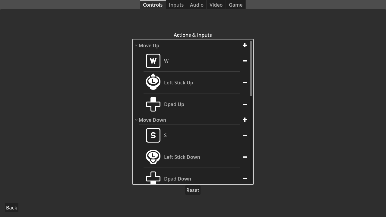 Input Tree - Icons Outlined