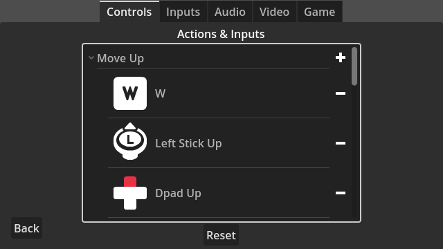 Input Tree - Default