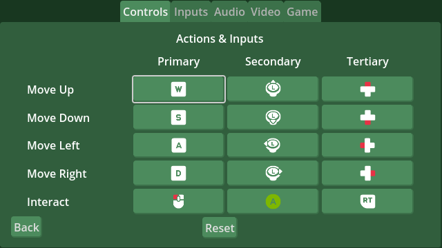 Key Rebinding
