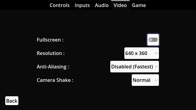 Video Controls