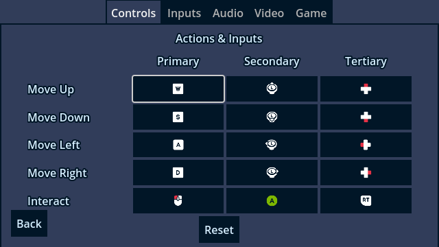 Input List - Lore