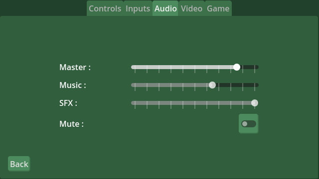 Audio Options - Tower