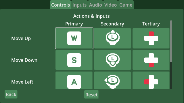 Input List - Tower